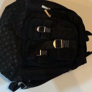 Black volcom backpack